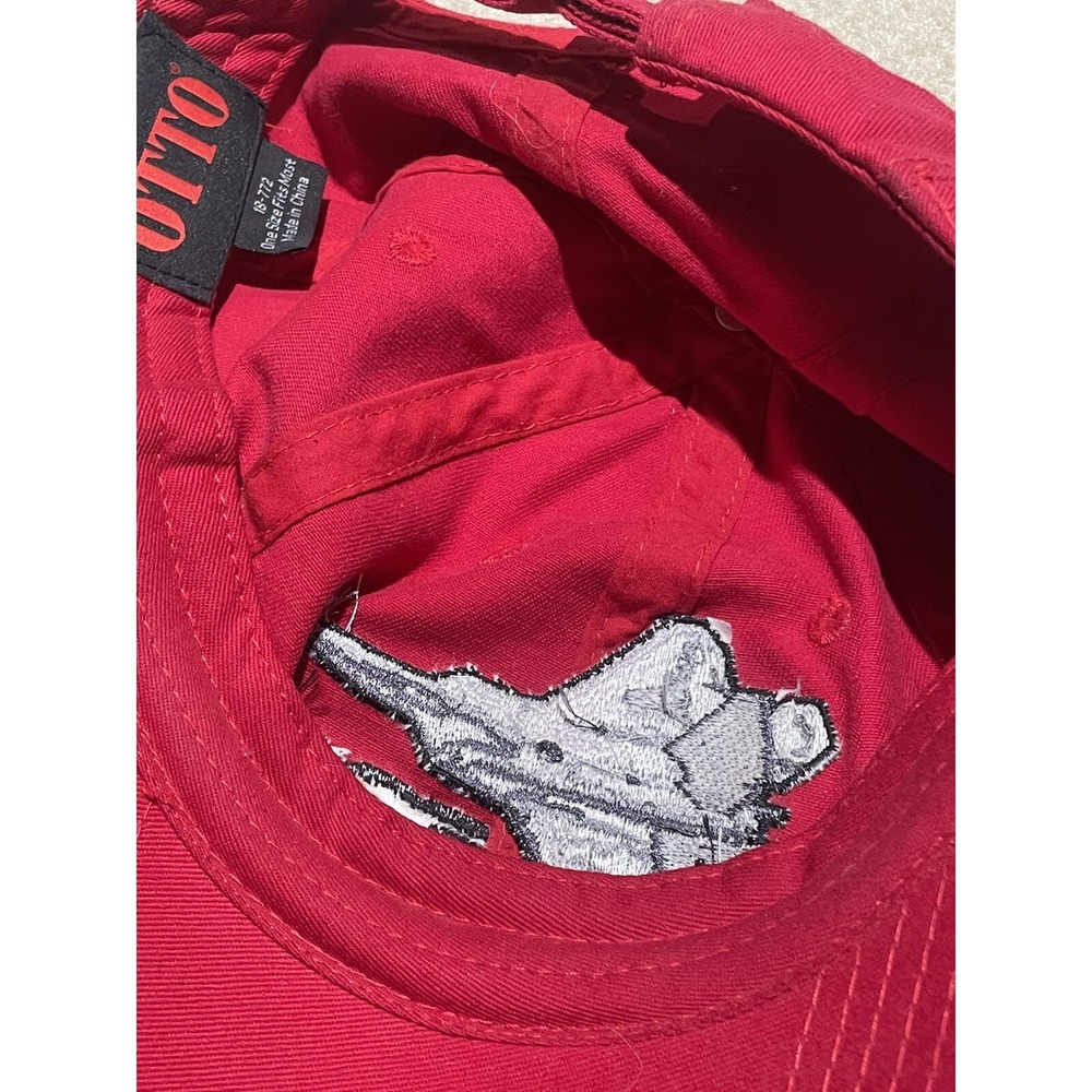 Lokheed Martin F22 Red Basebal Hat Cap Adjustable - Picture 4 of 5